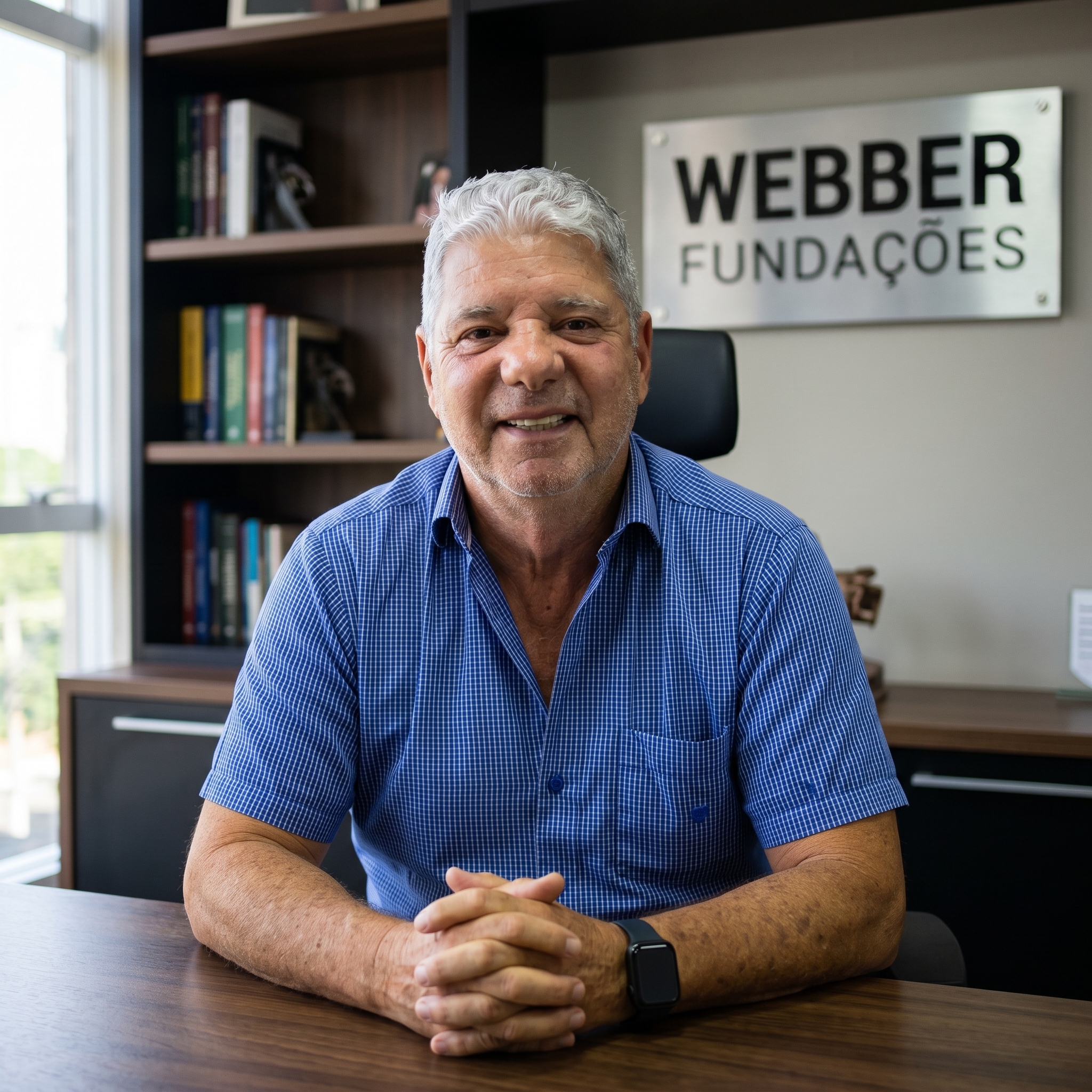 Sr. João Webber, fundador da Webber